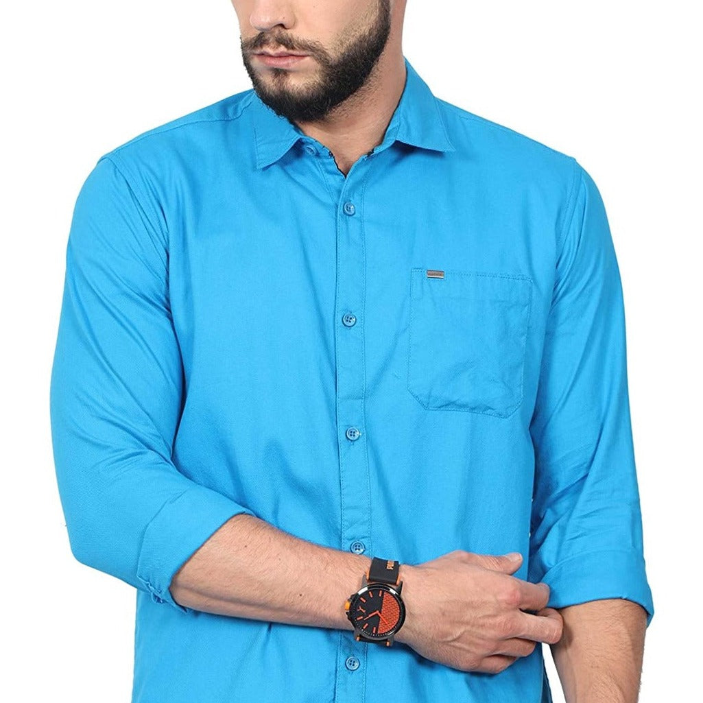 Ocean Blue Shirt